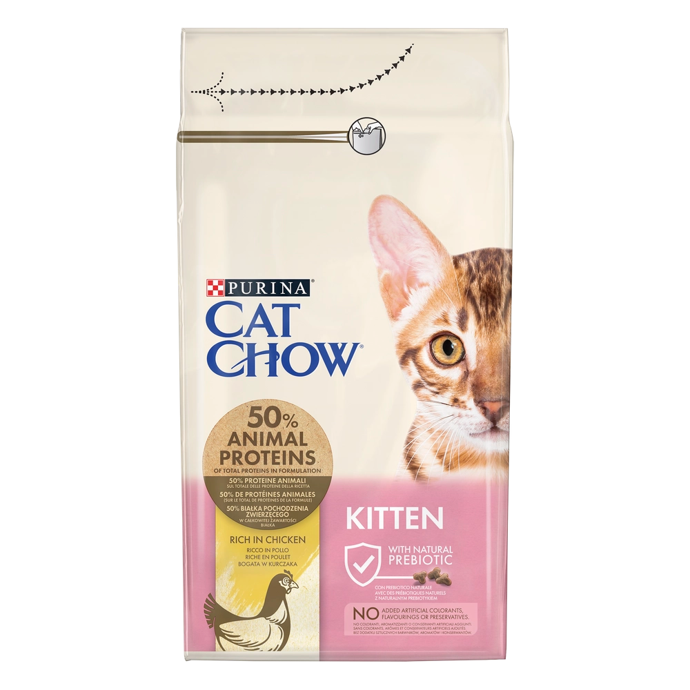 PURINA Cat Chow Adult Torrfoder för katter med lamm och gröna bönor i gelé 85g
