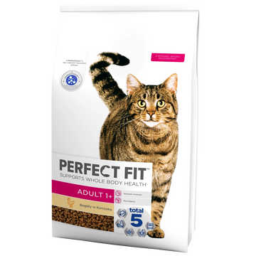 Perfect Fit™ - torr helfoder för vuxna katter, rik på kyckling 7 kg