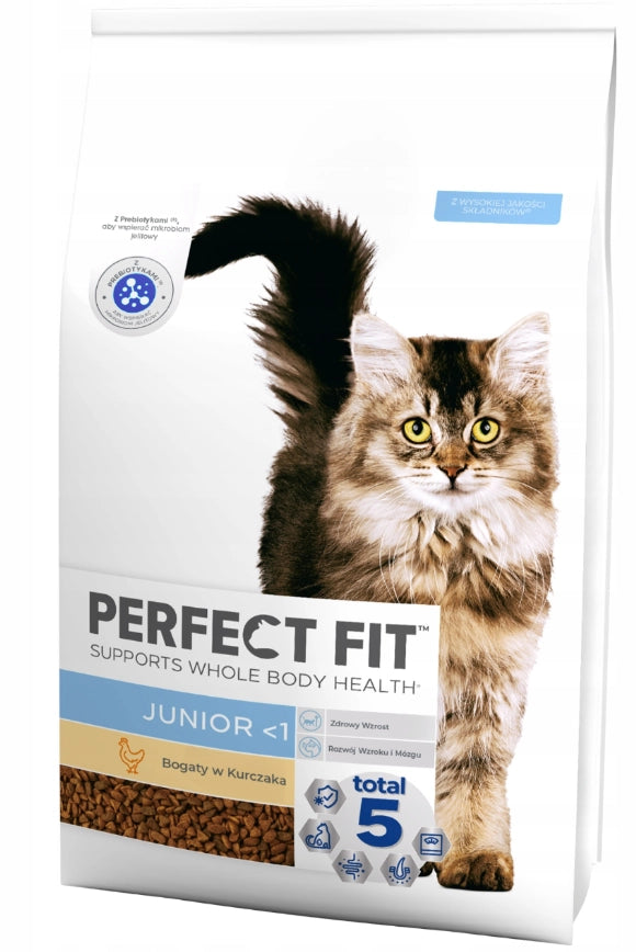 Perfect Fit™ - torr helfoder för kattungar under 1 år, rik på kyckling 7kg
