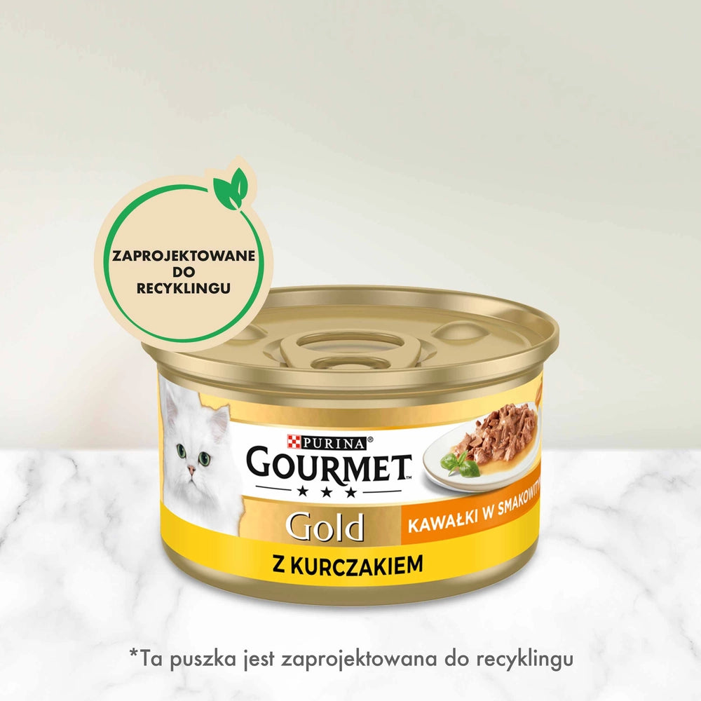 Purina Gourmet Gold Sauce Delight med kyckling 85g