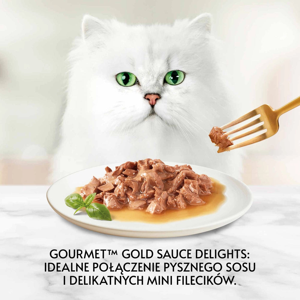 Purina Gourmet Gold Sauce Delight med kyckling 85g