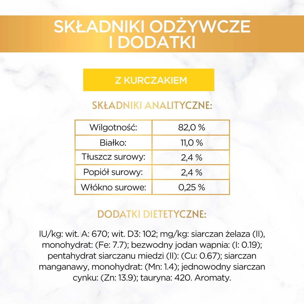 Purina Gourmet Gold Sauce Delight med kyckling 85g