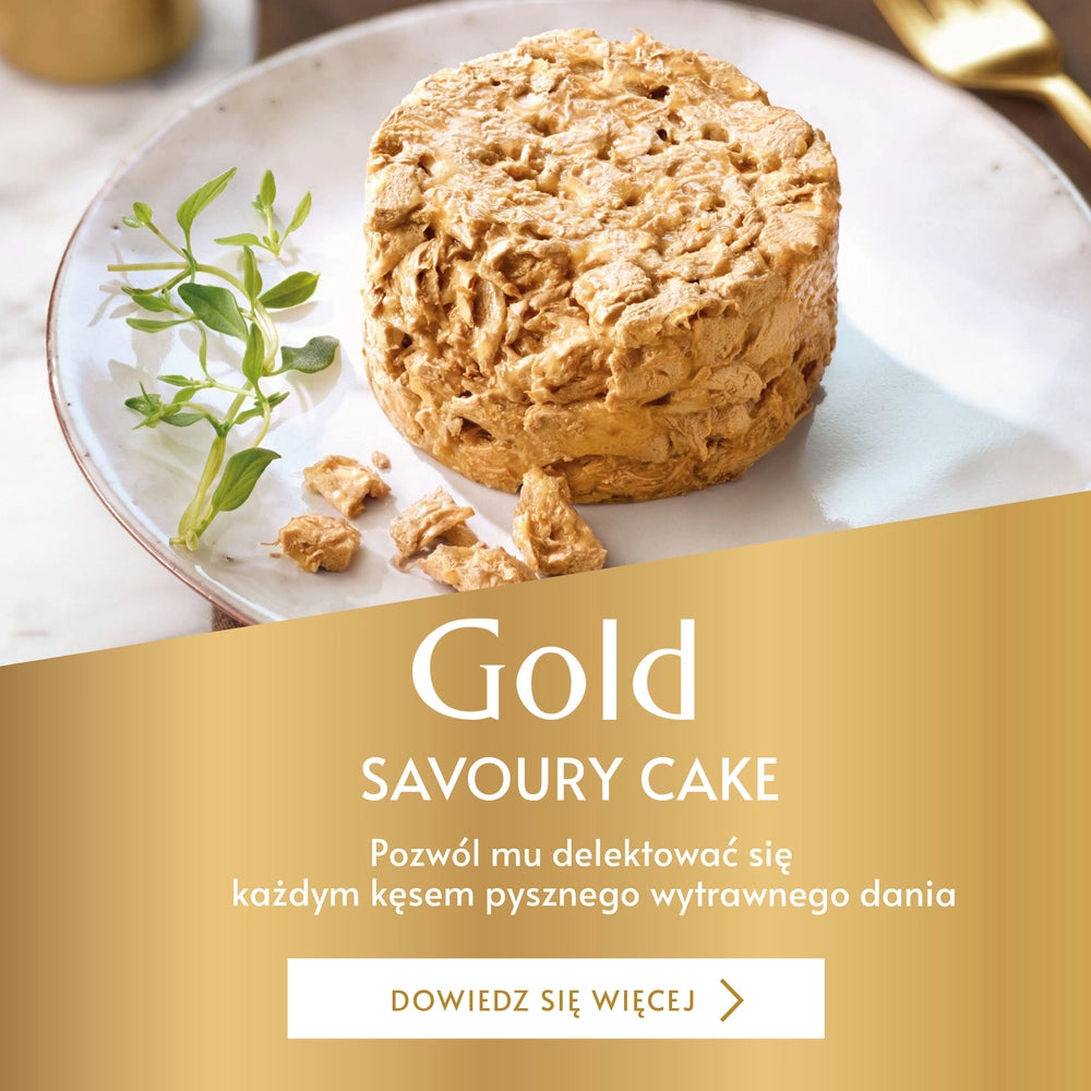 Purina Gourmet Gold Savoury Cake med kyckling och morötter 85g