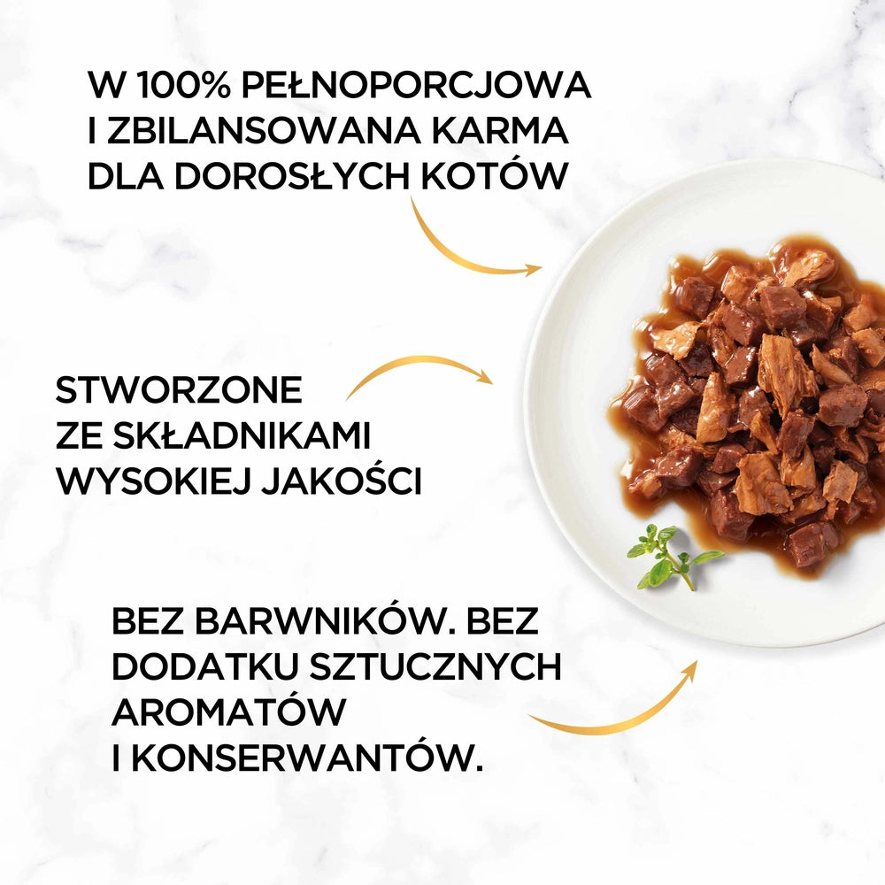 Purina Gourmet Gold anka/kalkon i sås 85g