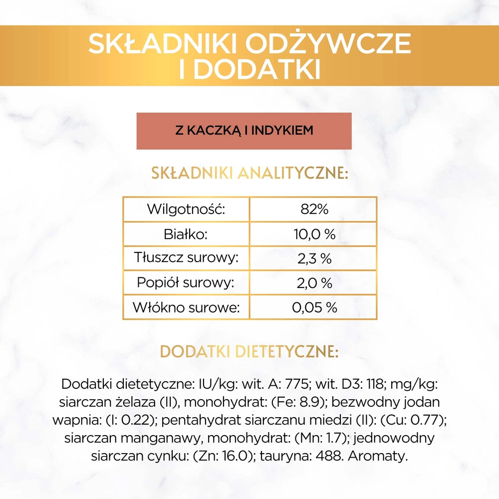 Purina Gourmet Gold anka/kalkon i sås 85g