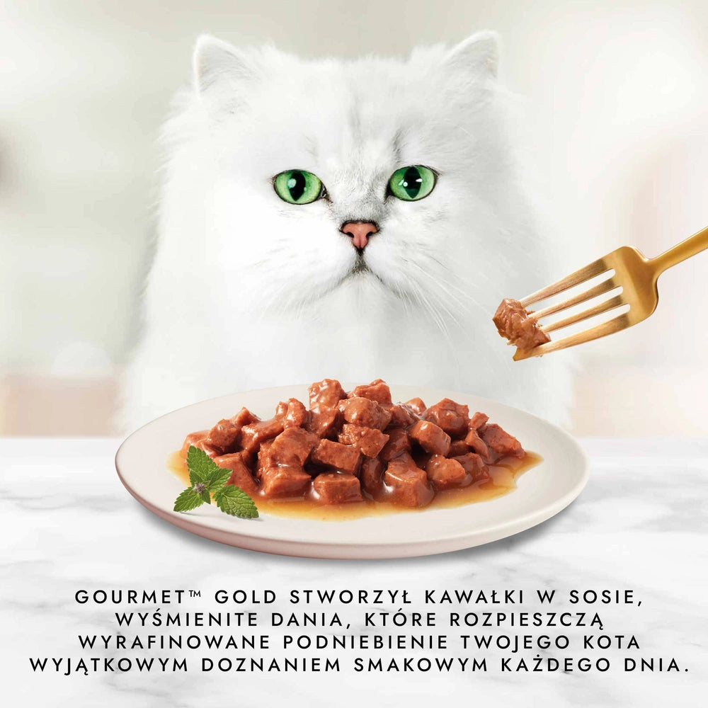 Purina Gourmet Gold kyckling/ lever i sås 85g