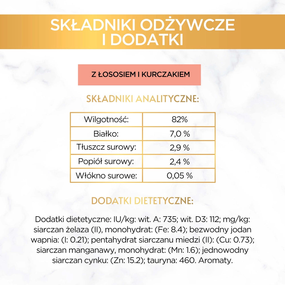 Purina Gourmet Gold lax/ kyckling i sås 85g