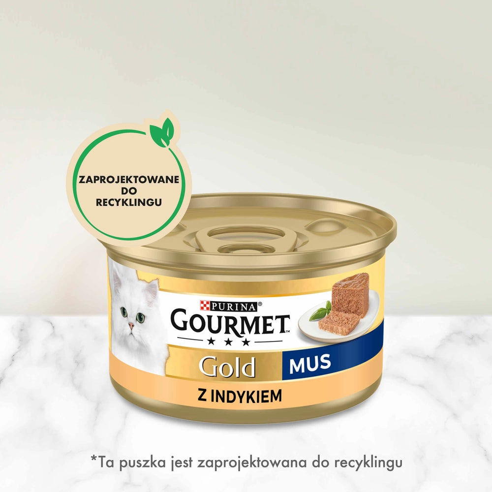 Purina Gourmet Gold mousse med kalkon 85g