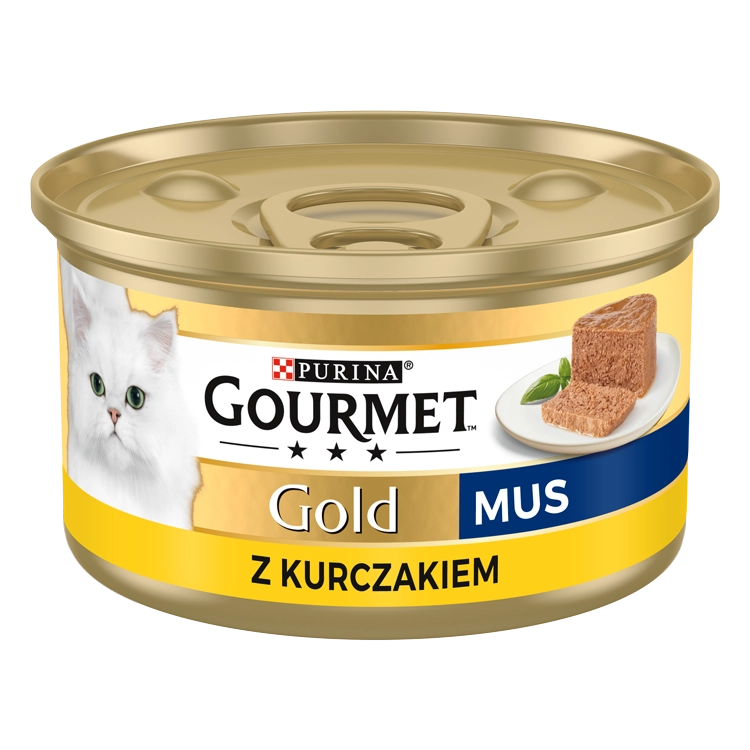Purina Gourmet Gold mousse med kyckling 85g