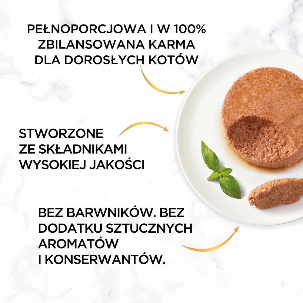 Purina Gourmet Gold mousse med lax 85g