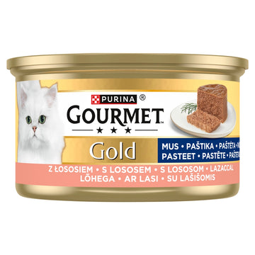 Purina Gourmet Gold mousse med lax 85g