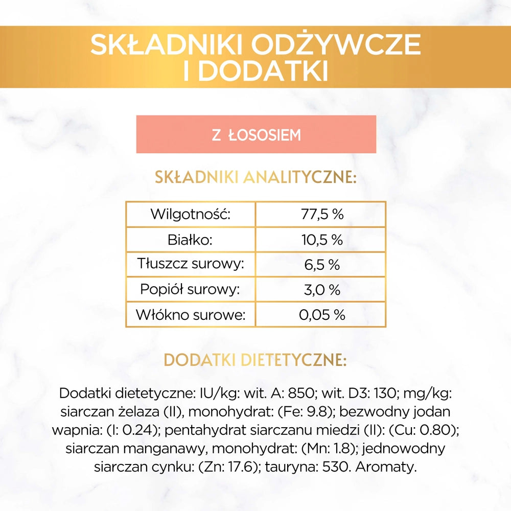 Purina Gourmet Gold mousse med lax 85g