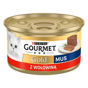 Purina Gourmet Gold mousse med nötkött 85g