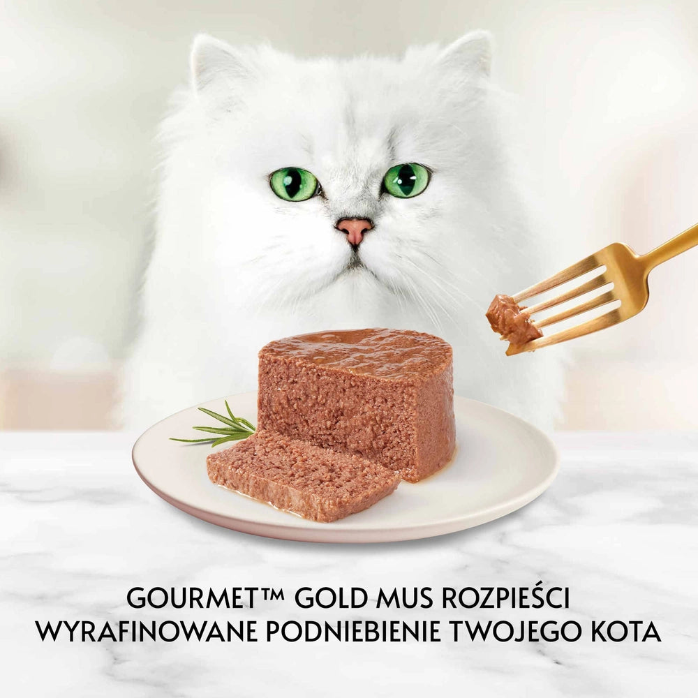 Purina Gourmet Gold mousse med nötkött 85g