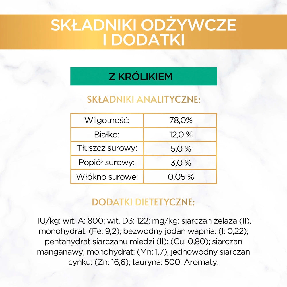 Purina Gourmet Gold paté med kanin 85g