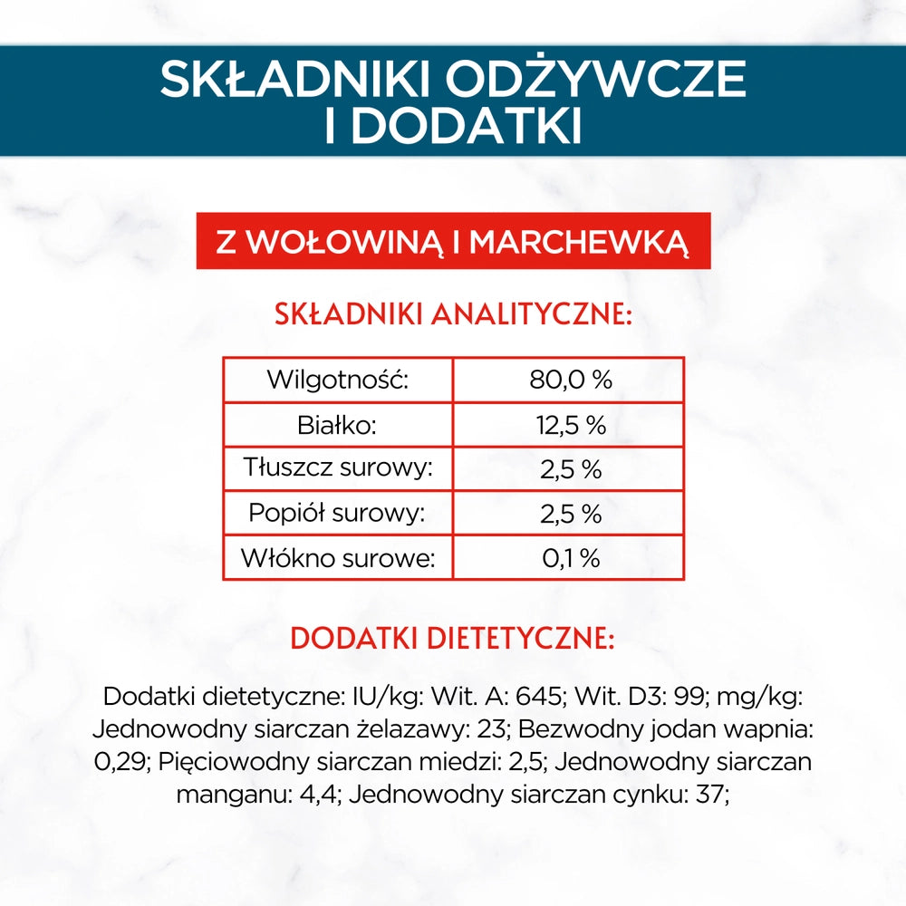 Purina Gourmet Perle Kattmat mini filébitar i sås med nötkött och morötter 85g