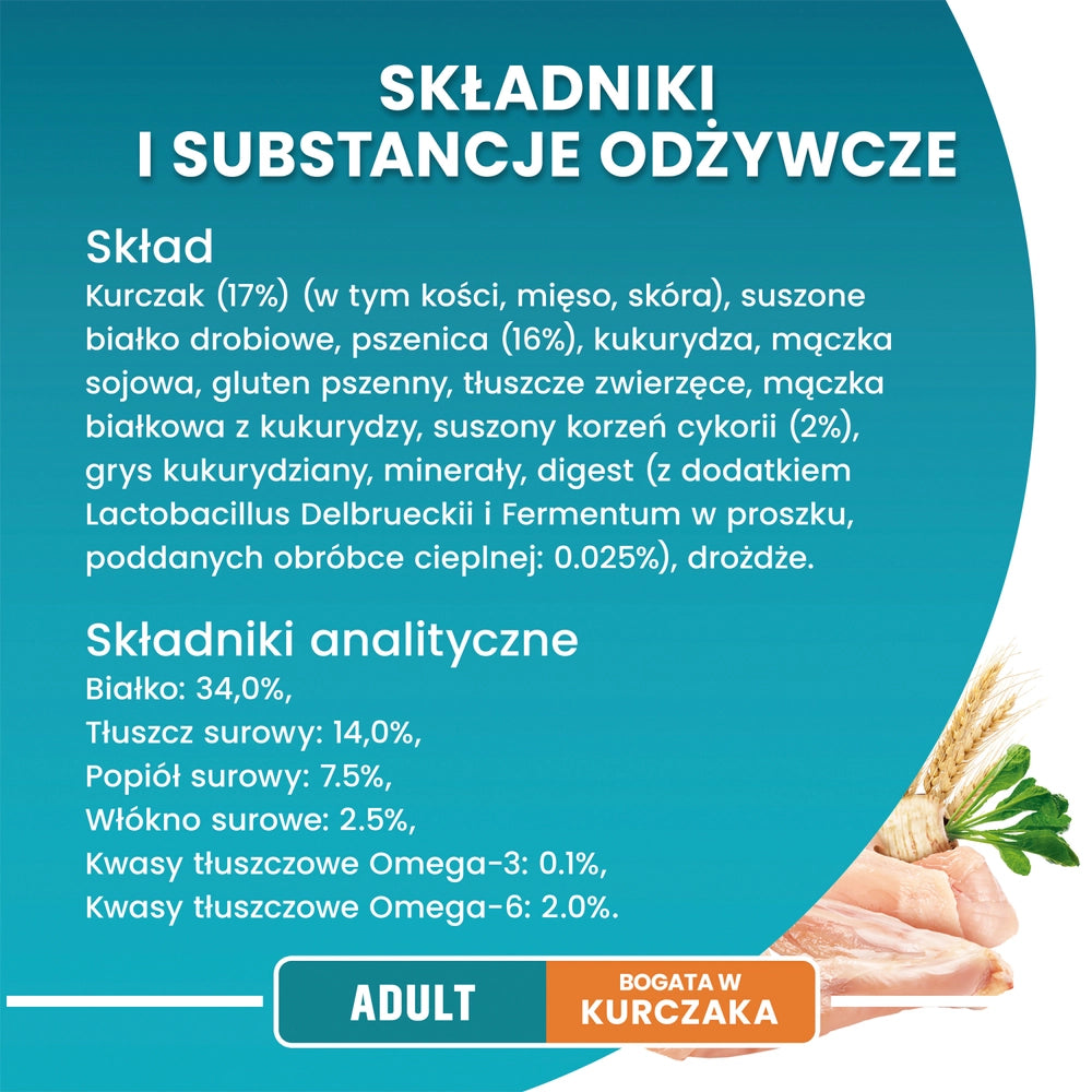 Purina One Cat Adult Torrfoder med kyckling för katt 1,5kg