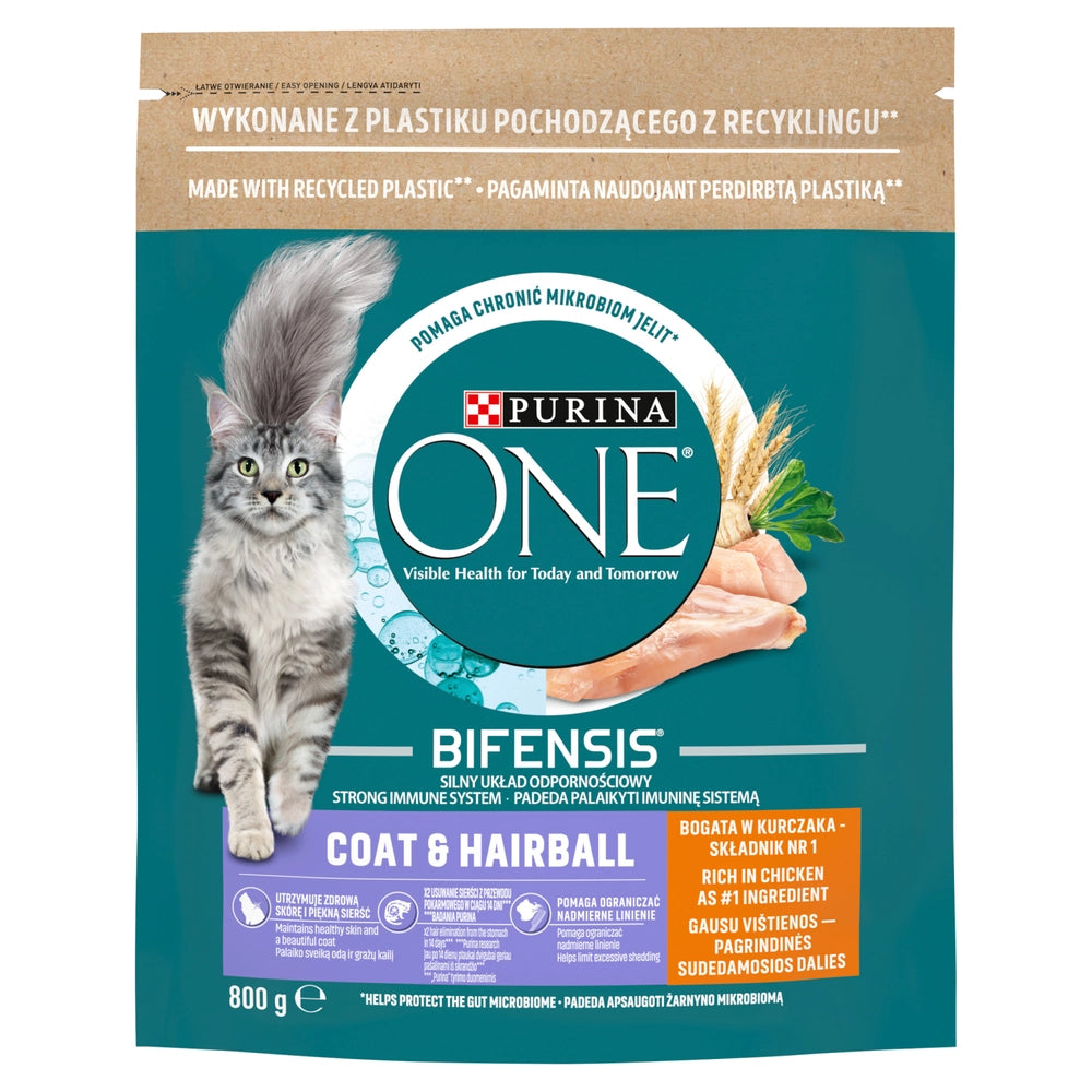 PURINA ONE Coat & Hairball 800g