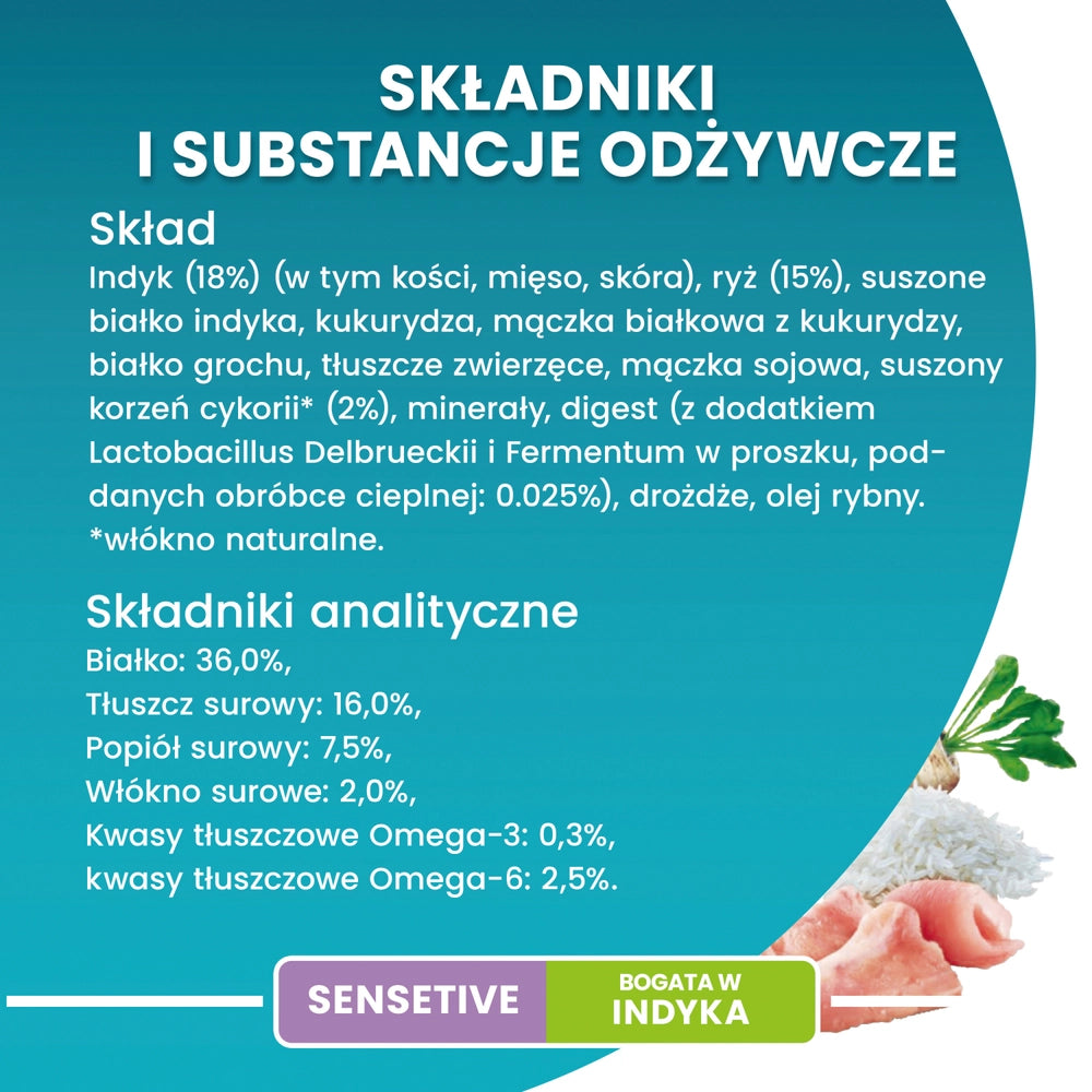 Purina One Cat Sensitive Foder med kalkon för katt 800g