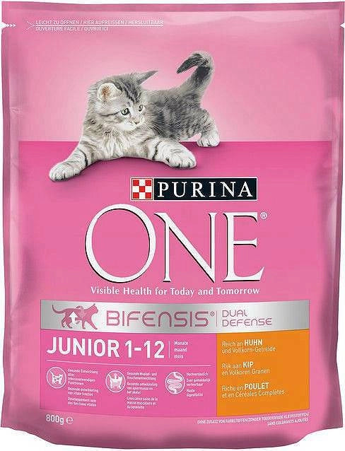 Purina One Junior Foder med kyckling för kattungar 800g