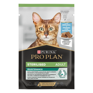 Purina Pro Plan Sterilised med torsk för katt 75g
