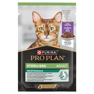 Purina Pro Plan Sterilised med anka för katt 85g