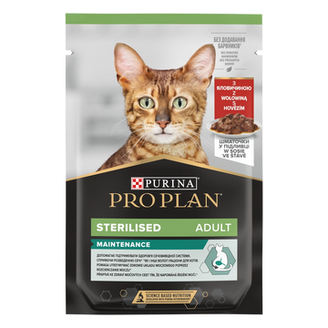 Purina Pro Plan Sterilised med nötkött för katt 85g