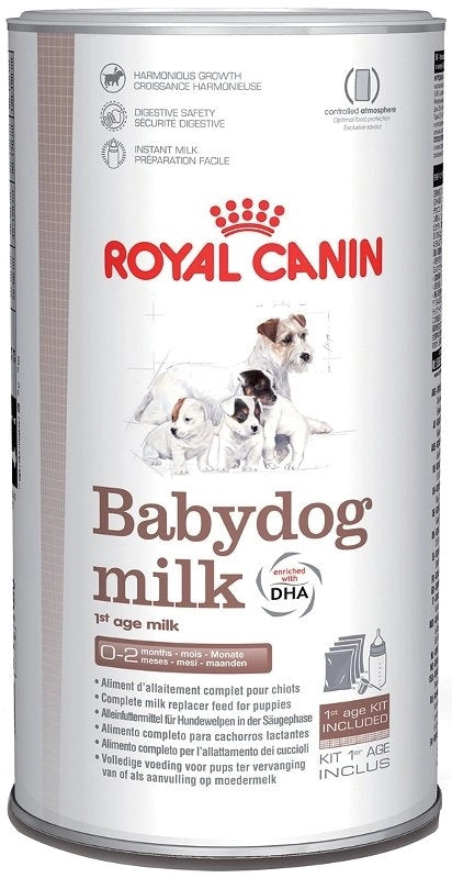 ROYAL CANIN Babydog Milk 400g fullfoder modersmjölksersättning för valpar upp till 2 månaders ålder