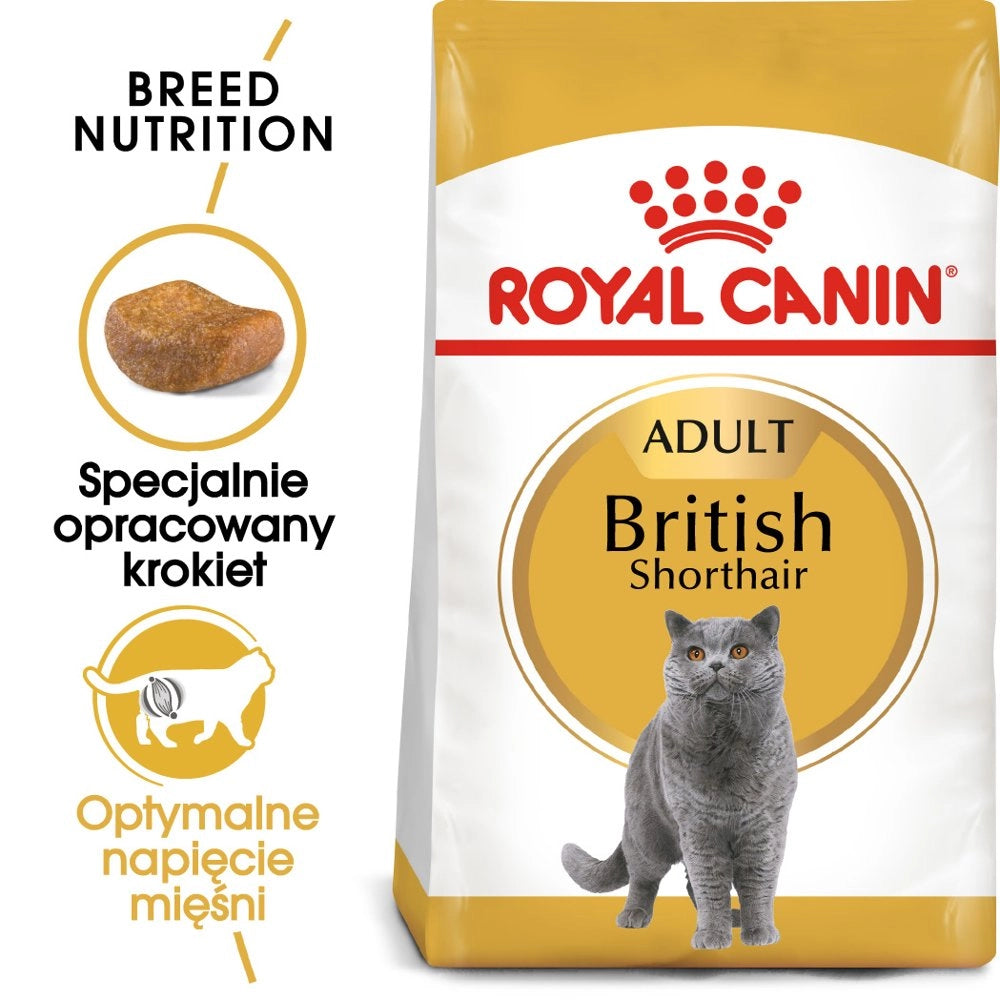 ROYAL CANIN British Shorthair 400g torrfoder för vuxna katter av rasen brittisk korthårig