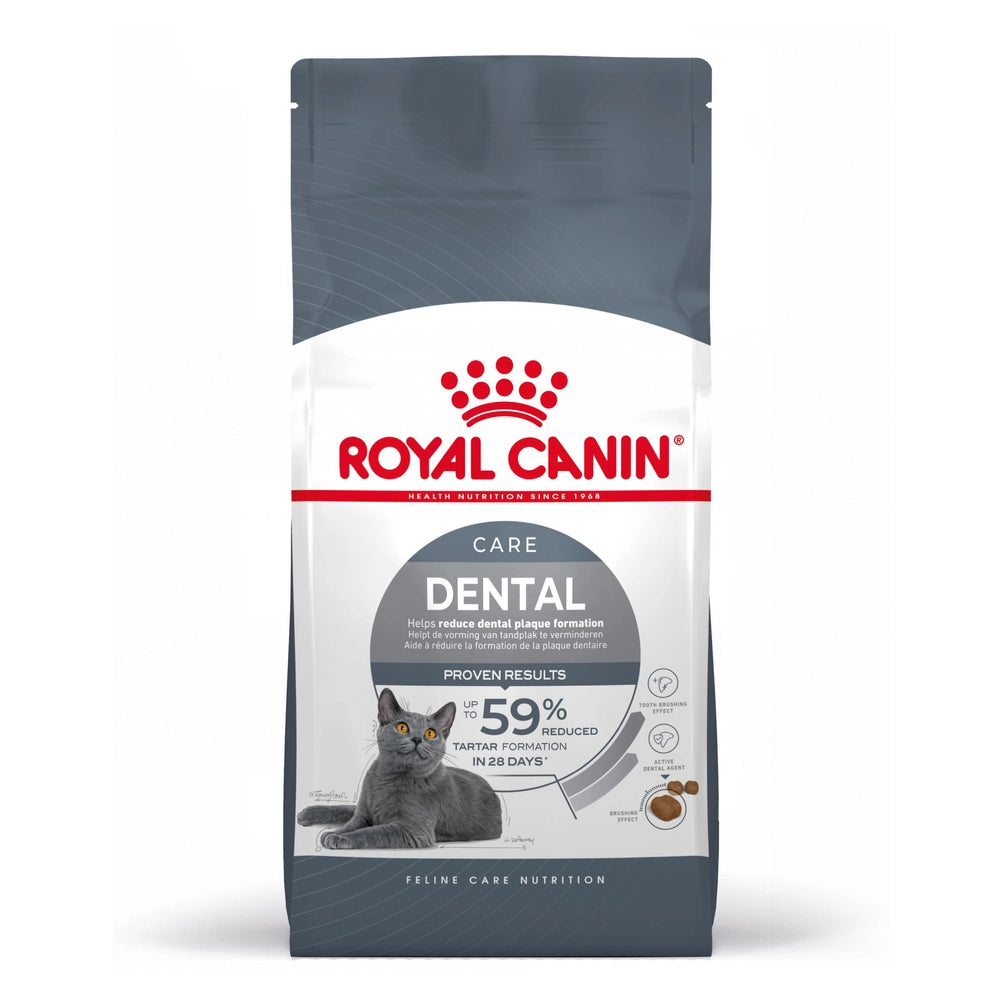 ROYAL CANIN Dental Care 400g torrfoder för vuxna katter, som reducerar tandstensbildning