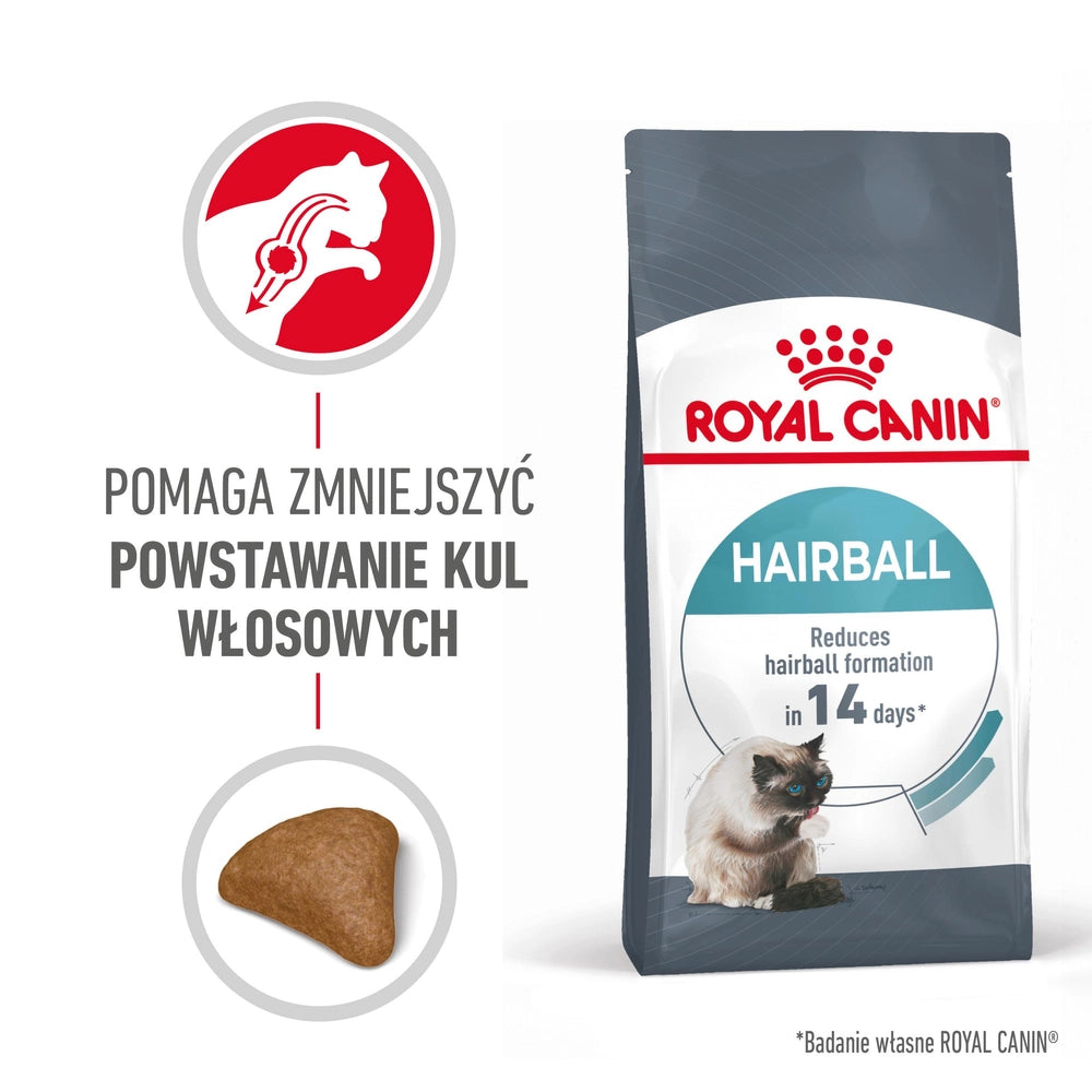 ROYAL CANIN Hairball Care 400g torrfoder för vuxna katter, eliminering av hårbollar