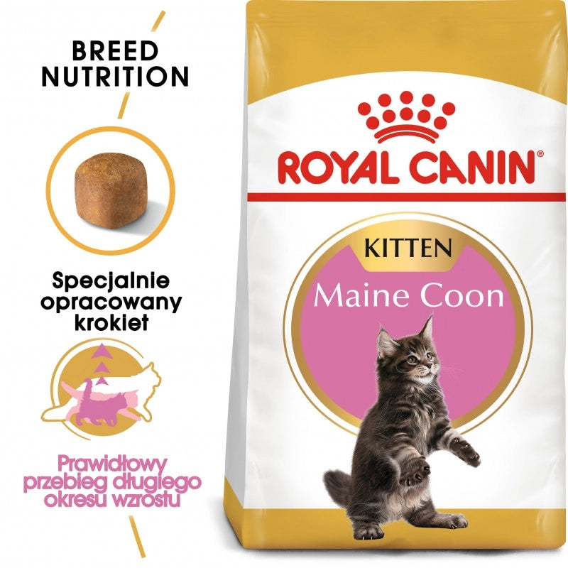 ROYAL CANIN Maine Coon Kitten 400g torrfoder för kattungar, upp till 15 månader, rasen maine coon