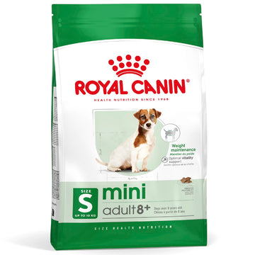 ROYAL CANIN Mini Adult 8+ 2 kg torrfoder för äldre hundar från 8 till 12 år, små raser
