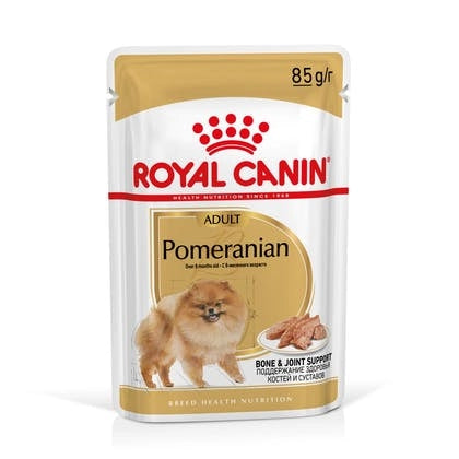 ROYAL CANIN Pomeranian 12x85g våtfoder -paté, för vuxna hundar av rasen Pomeranian