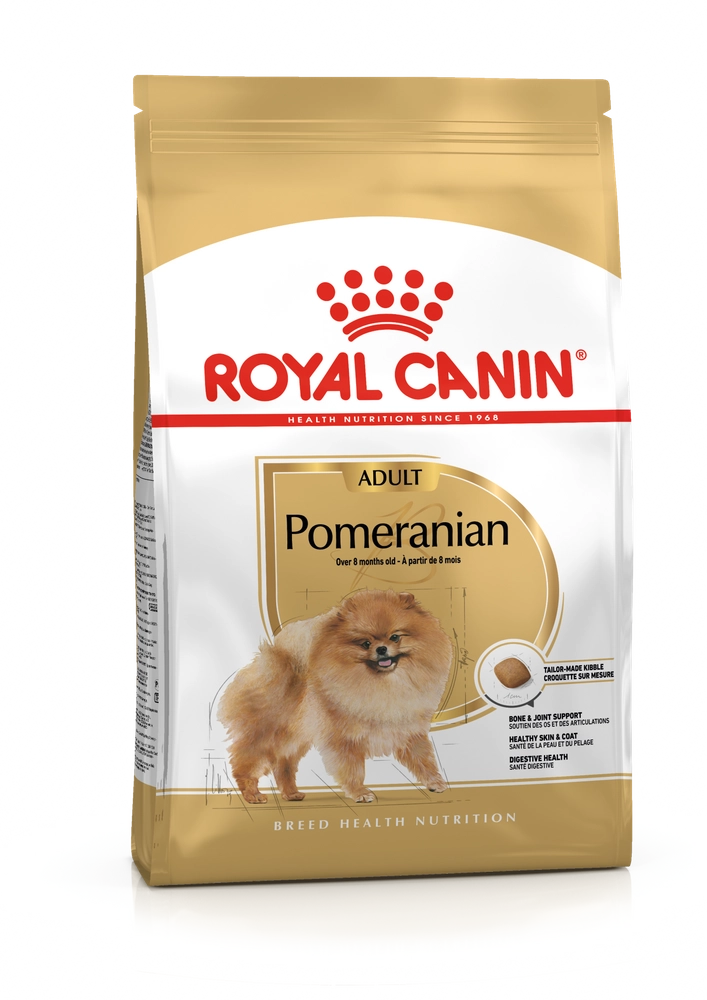 ROYAL CANIN Pomeranian Adult 500g torrfoder för vuxna hundar av rasen Pomeranian
