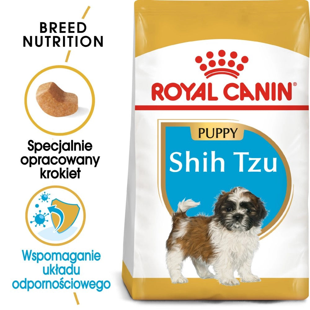 ROYAL CANIN Shih Tzu Puppy 500g torrfoder för valpar upp till 10 månader, rasen shih tzu