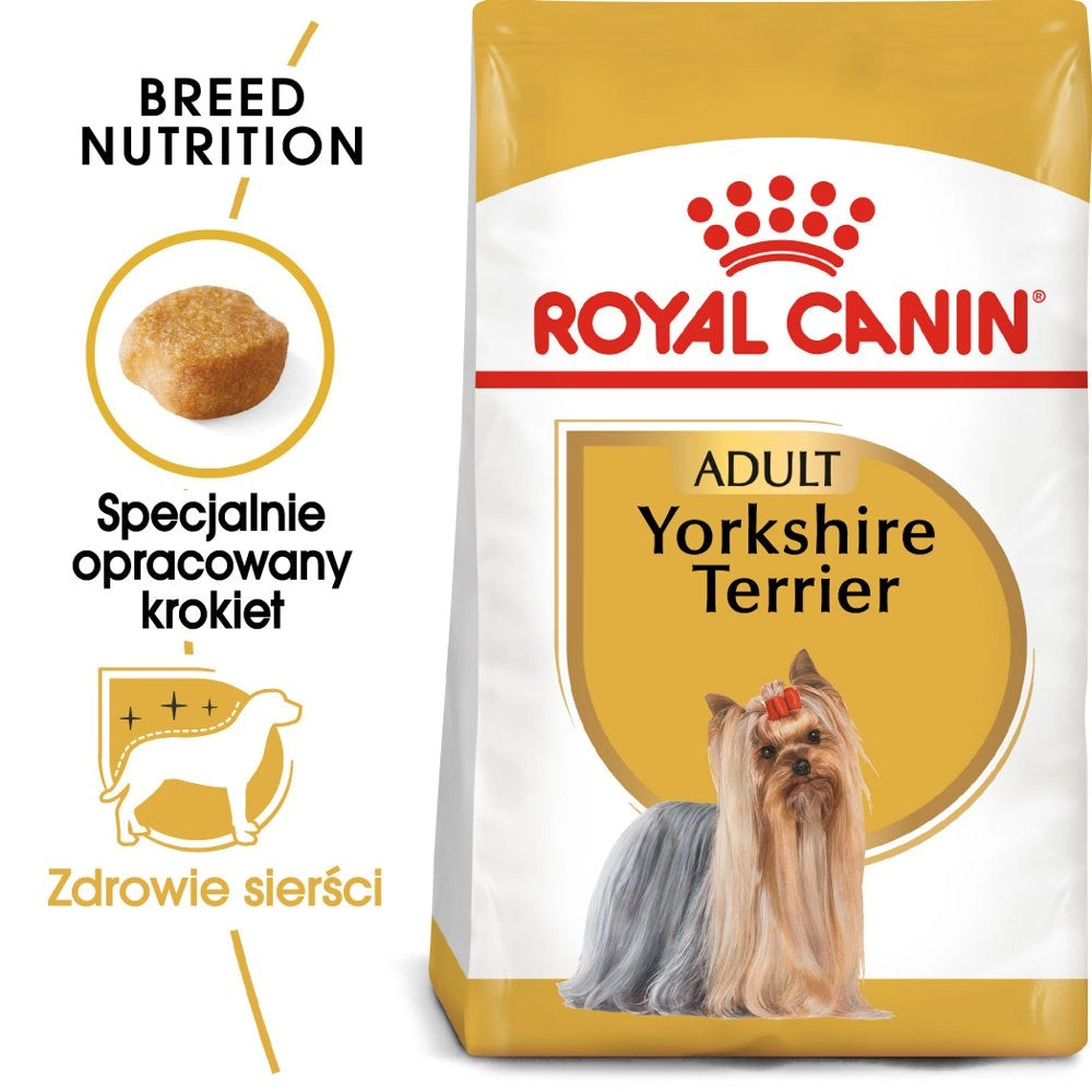 ROYAL CANIN Yorkshire Terrier Adult 500g torrfoder för vuxna hundar av rasen yorkshire terrier