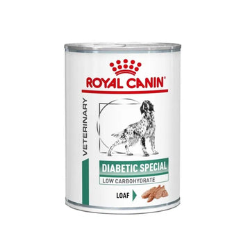 Royal Canin Veterinary Diets Dog Weight Management Diabetic Special Low Carbohydrate Loaf Våtfoder för hund 410 g x 12