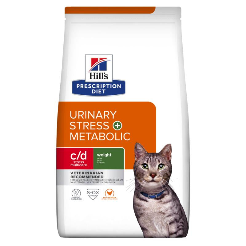Hill's Prescription Diet Feline c/d Urinary Stress + Metabolic Dry Cat Food